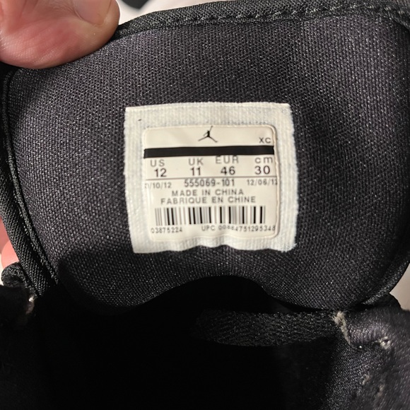 Nike Air Jordan 1 Retro 97 White Black Toe Size 12 Men's - Picture 11 of 13